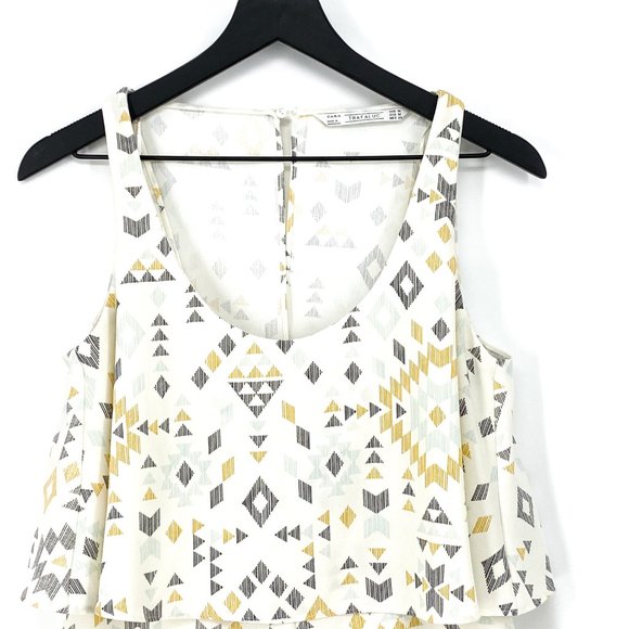 ZARA Trafaluc Aztec Print Romper - Picture 5 of 16